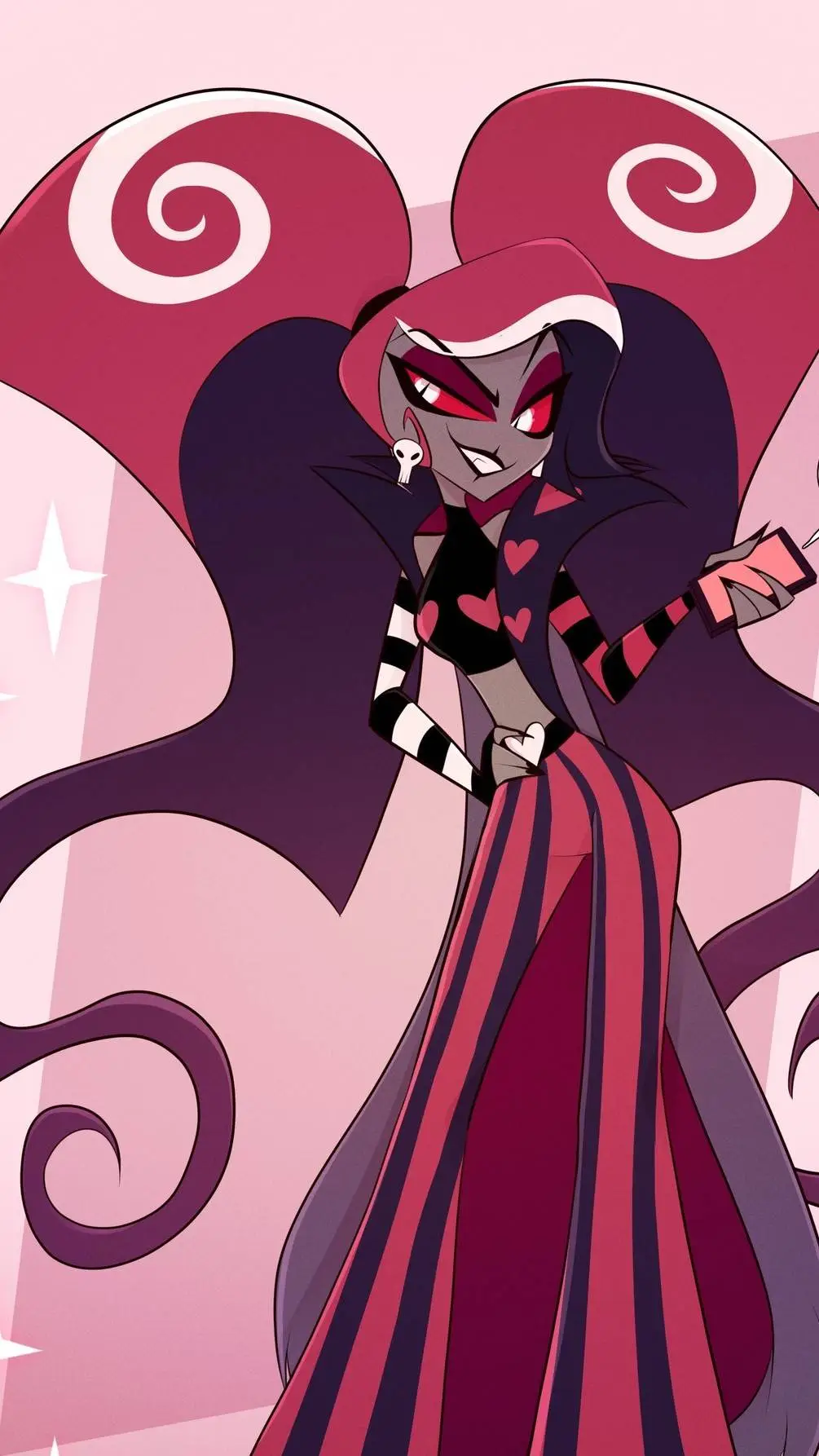 ai character: Vellette  background