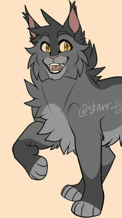 ai character: Graystripe/Graypaw background
