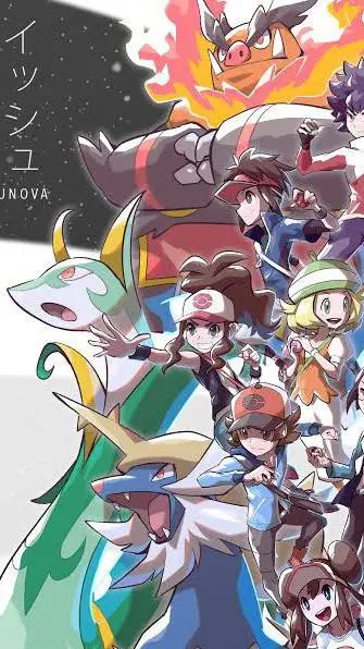 ai character: Pokemon Unova(39)  background