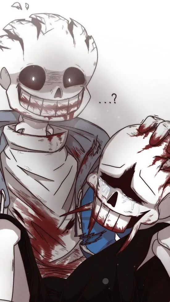 ai character: Insanity Sans {AU} background