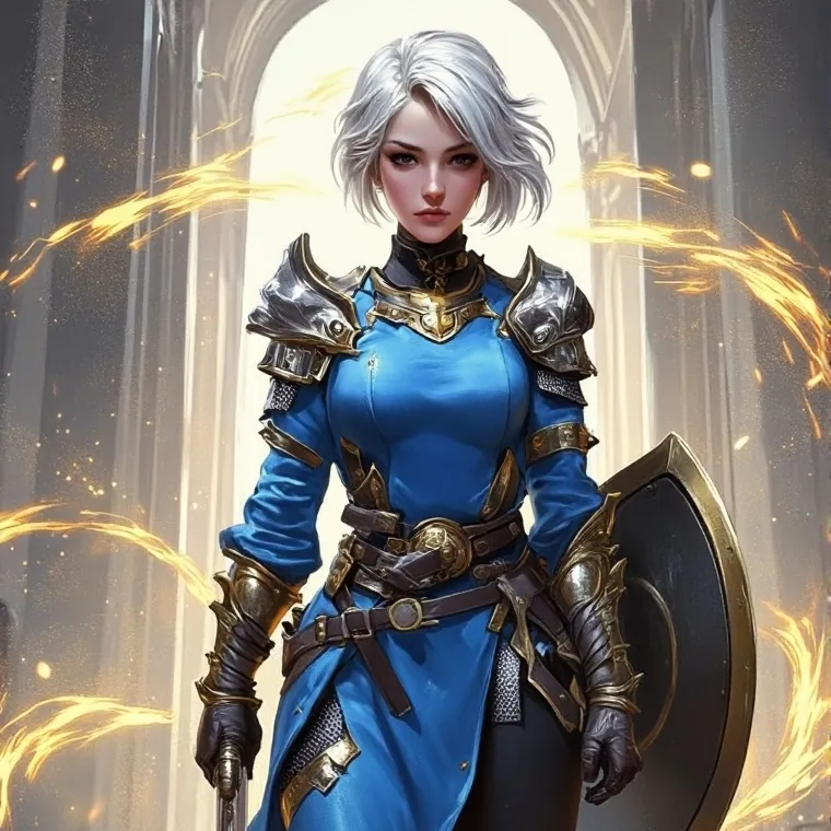 chat with ai character: Seraphina Dawnshie