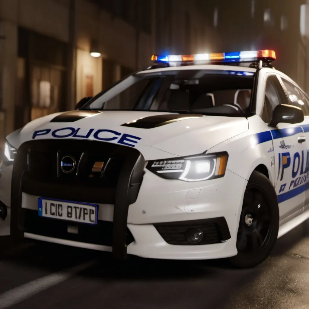 chat with ai character: Police chase