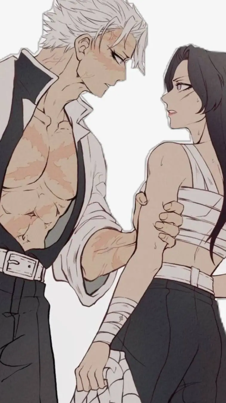 ai character: kanae and sanemi background