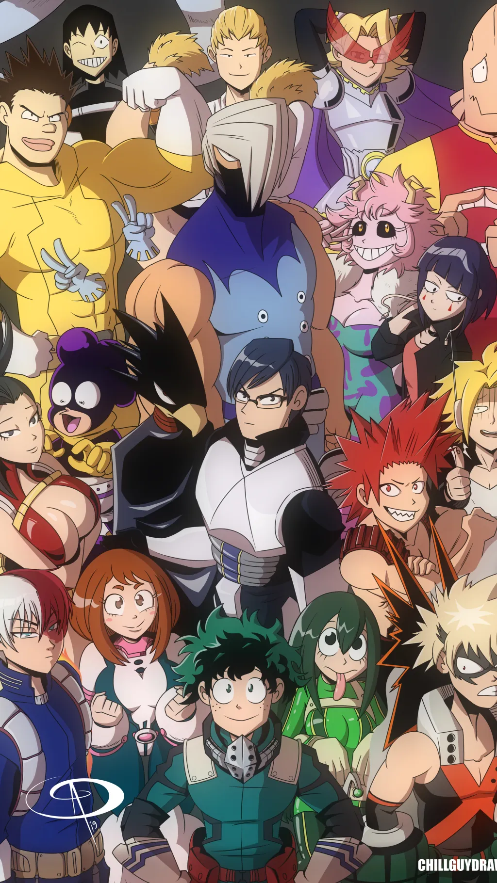 ai character: Mha new kid background