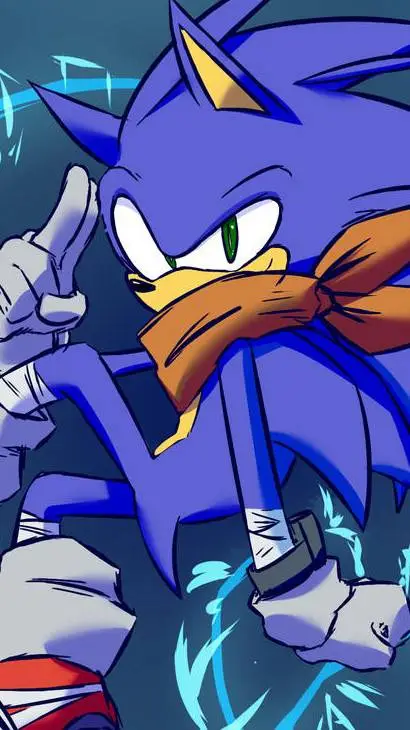 ai character: Sonic Boom  background
