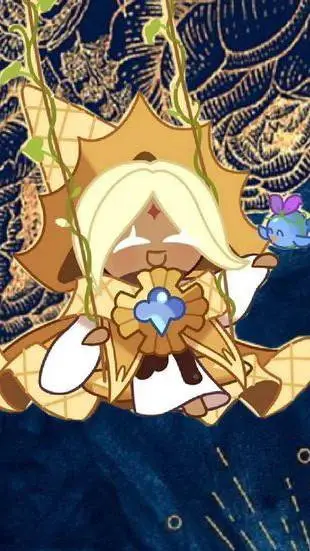 ai character: Pure Vanilla Cooki background