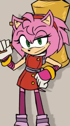 ai character: Boom Amy background