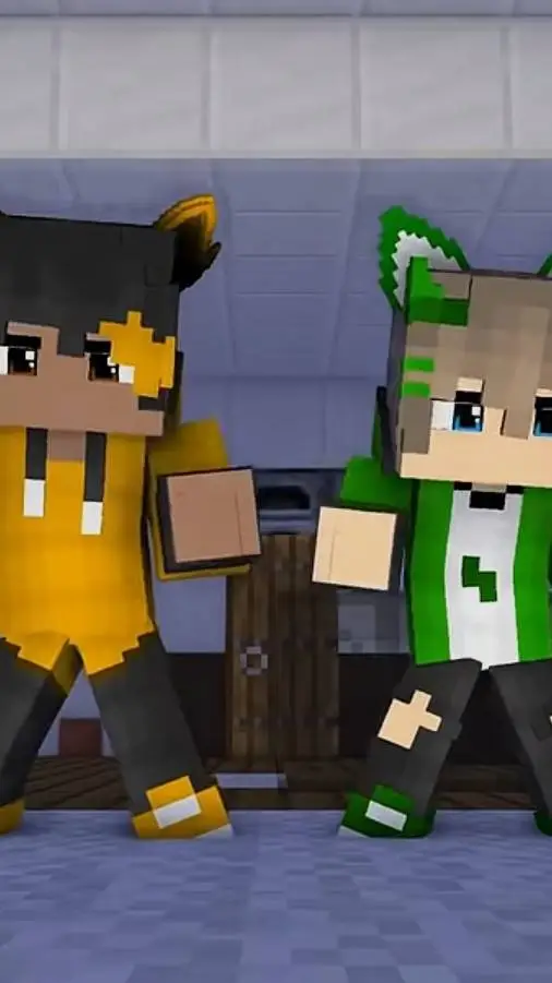 ai character: Leo and Lycanroc background