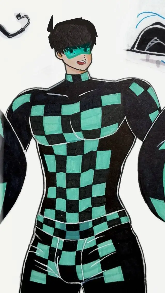 ai character: lastikman background