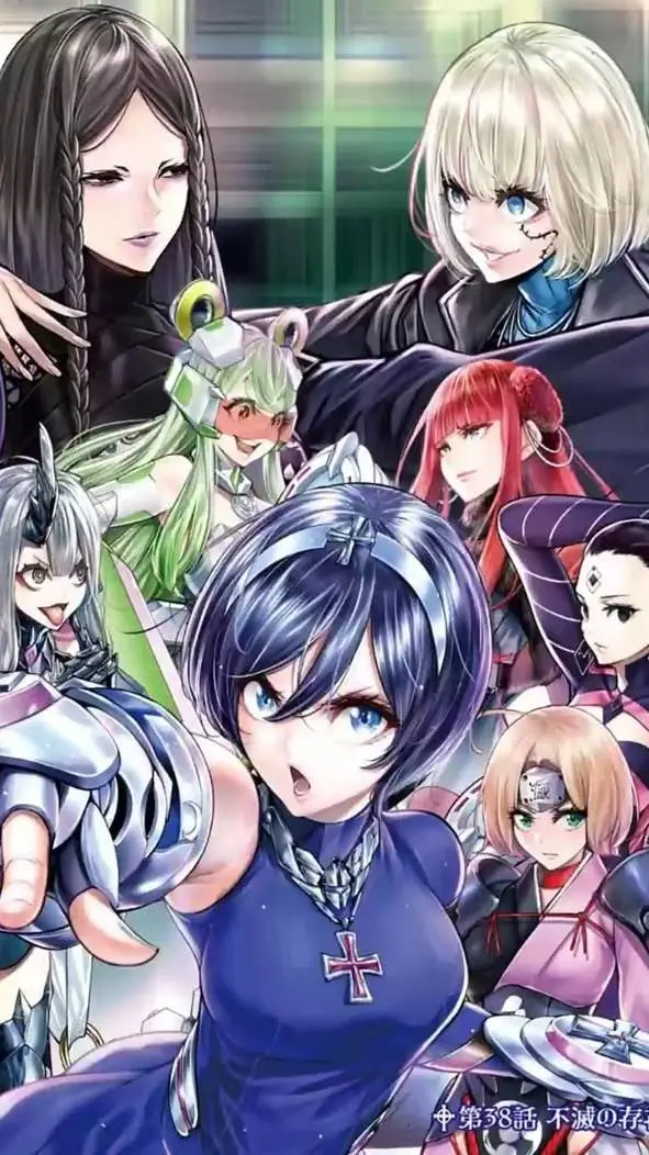 ai character: majo taisen x RoR  background