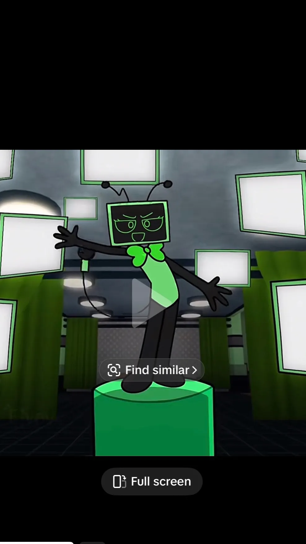 ai character: DW Vee show  background