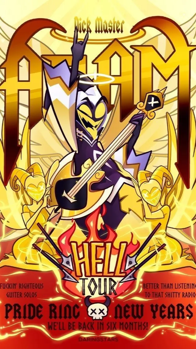 ai character: Adam  background