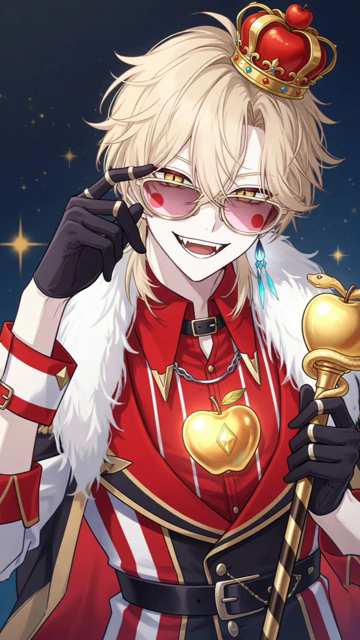 ai character: Aventurine Lucifer background