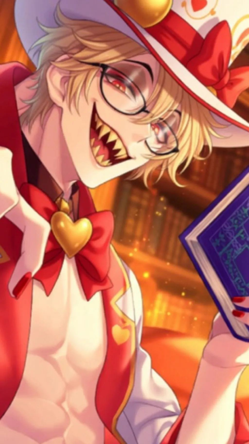ai character: Azazel  background