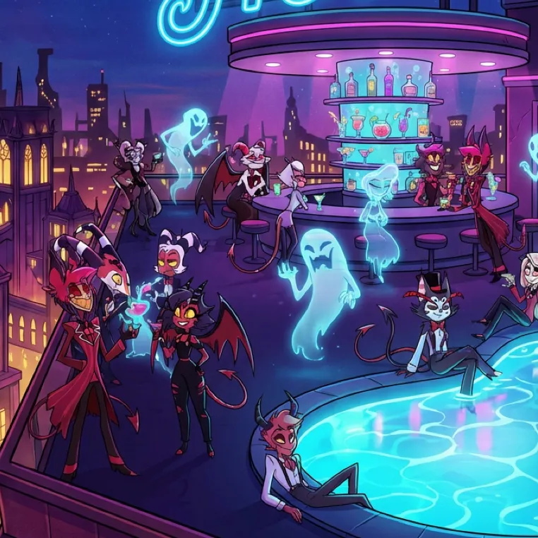 chat with ai character: Hazbin Harbinger