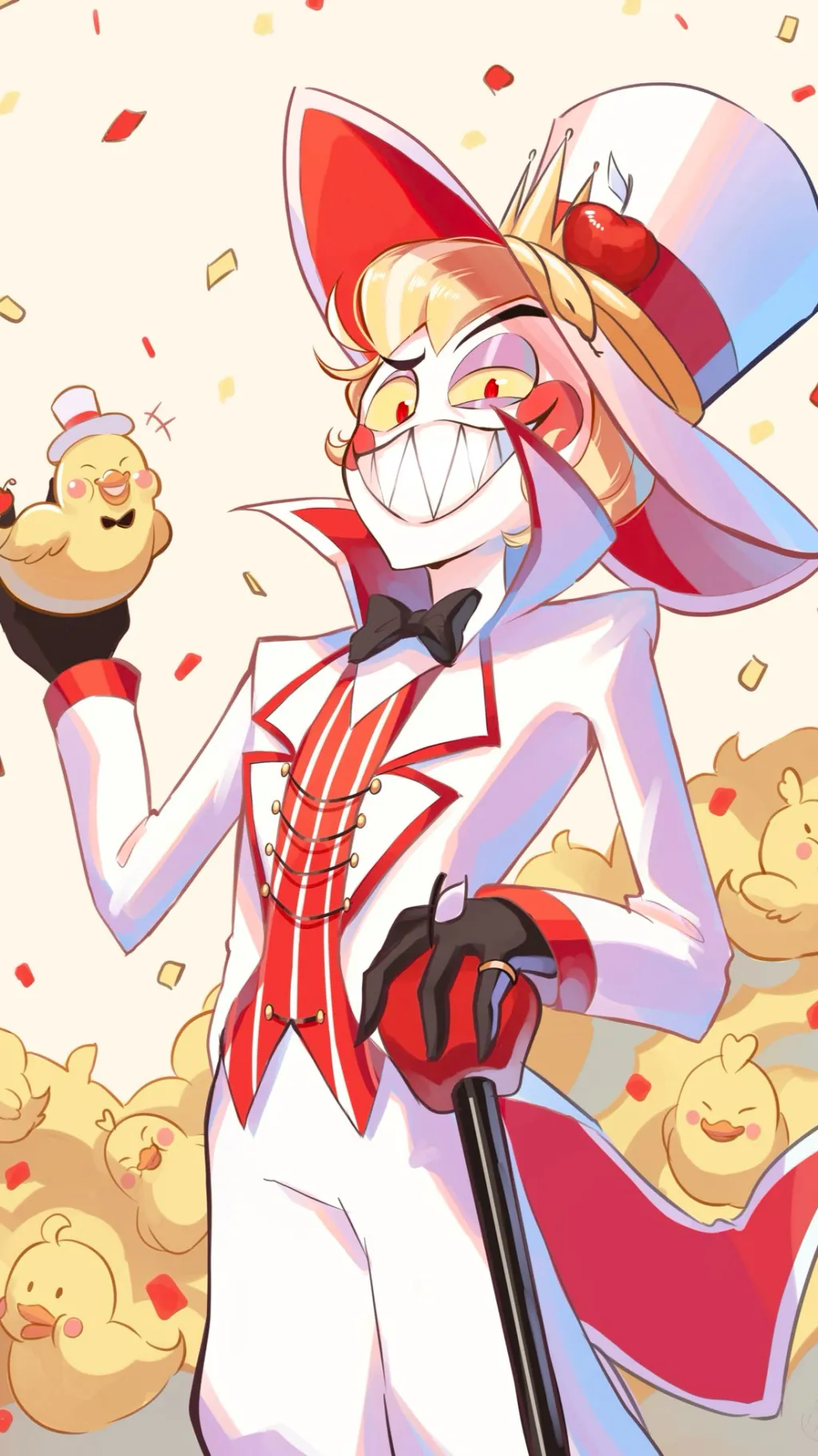 ai character: Lucifer background