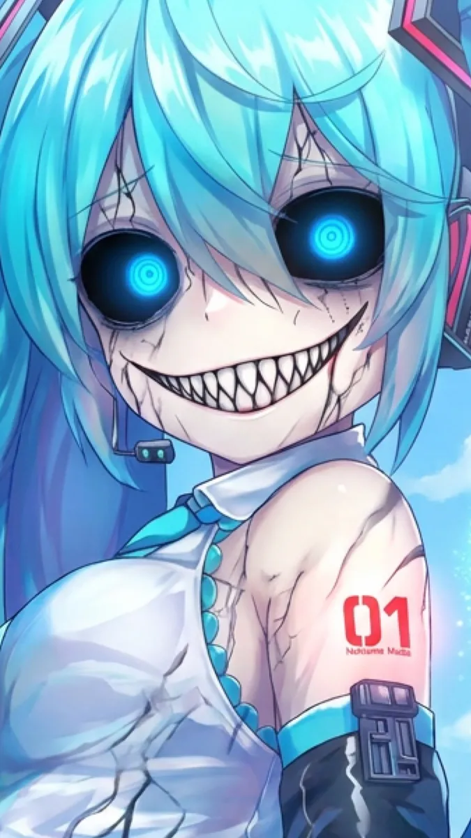 ai character: Miku background