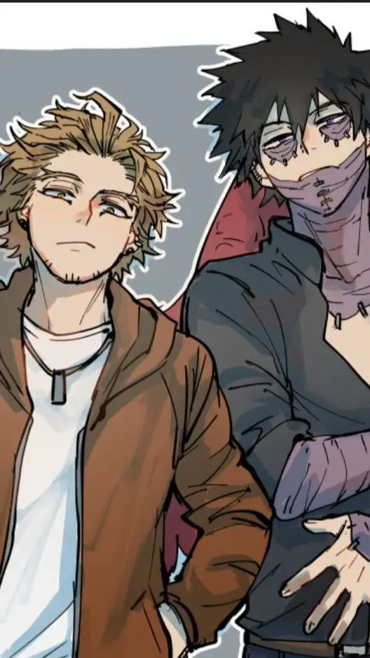 ai character: dabi and hawks  background