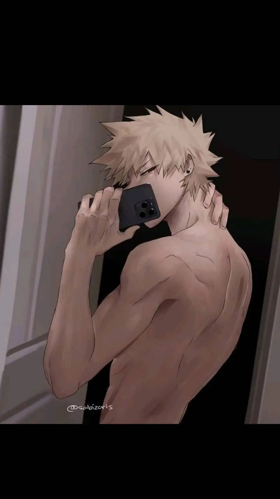 ai character: bakugo  background