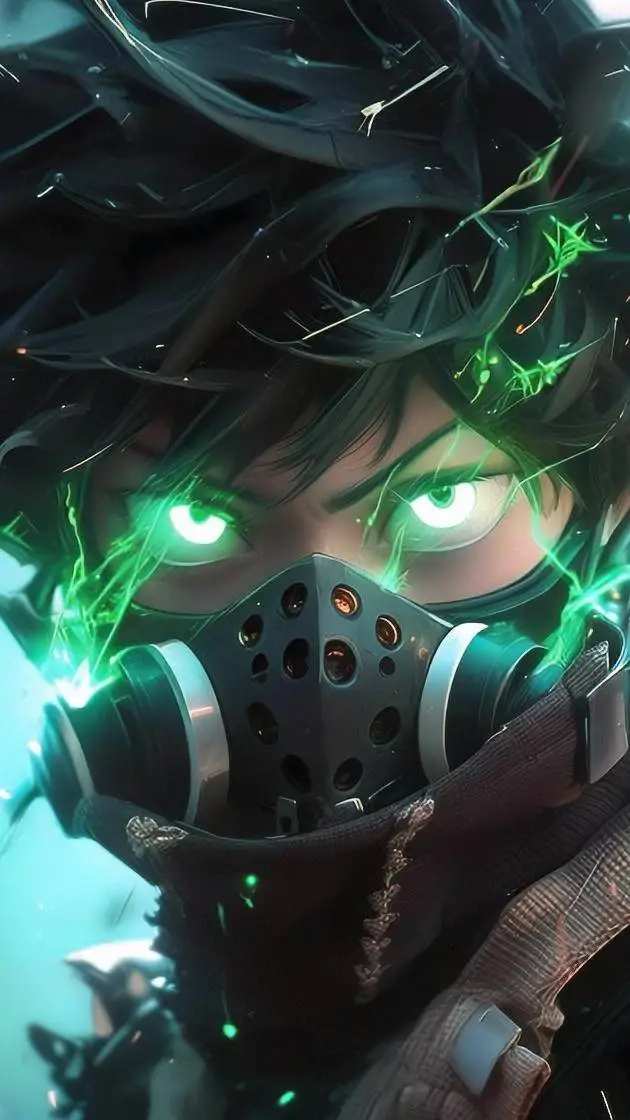 ai character: deku background