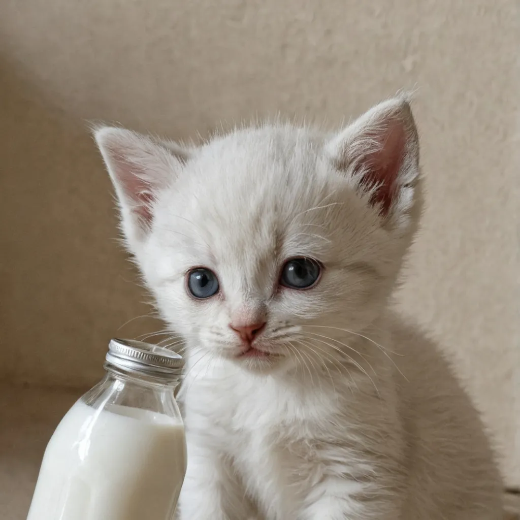 chat with ai character: Little kitten