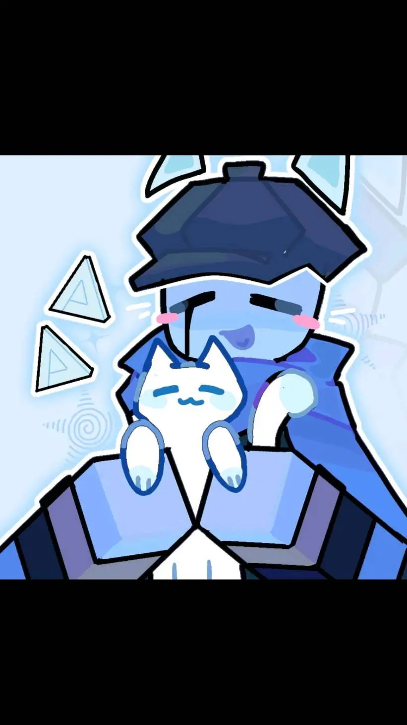 ai character: freind Elliot 🥰🟦 background