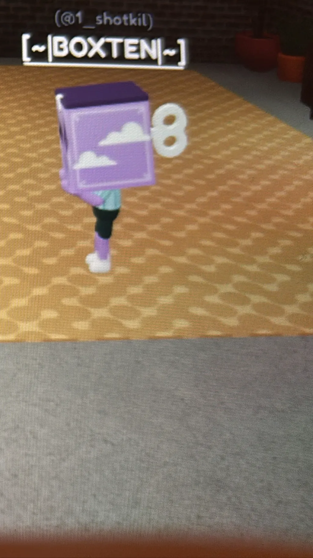 ai character: Boxten x Glisten background