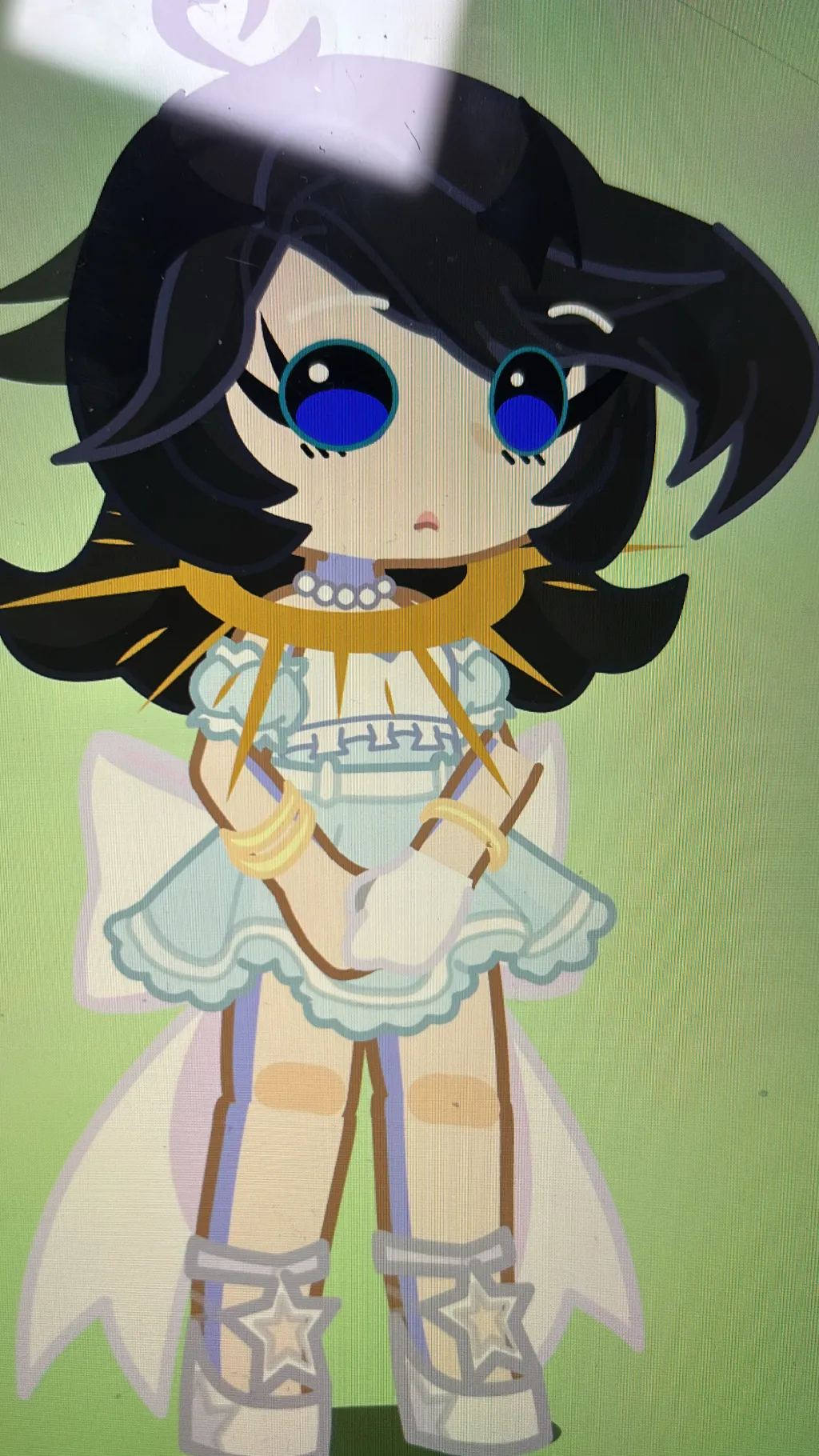 ai character: Boxten x Glisten background