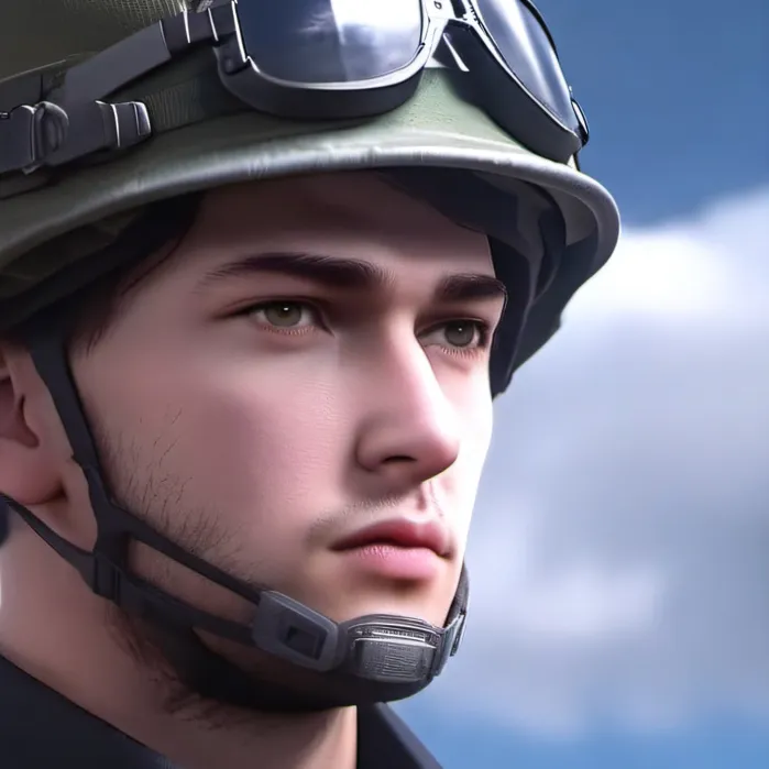 chat with ai character: Military