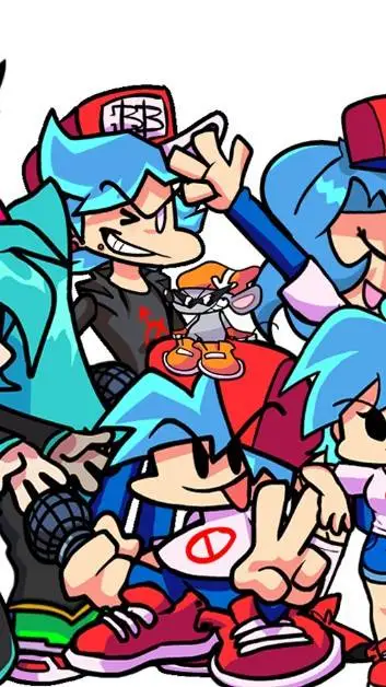 ai character: fnf familychaos bf background