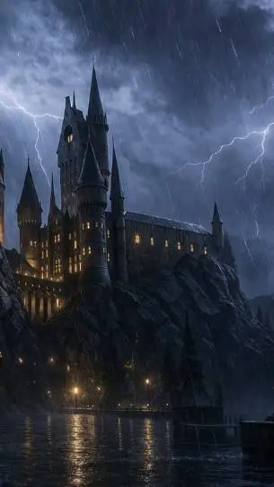 ai character: Hogwarts background