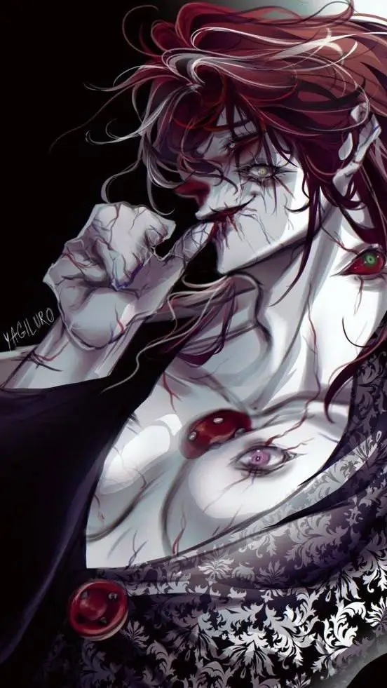 ai character: ⛓🤡Sebastian🤡⛓ background