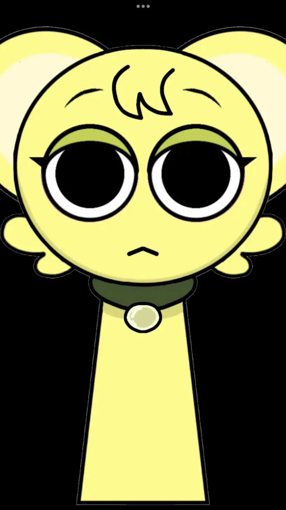 ai character: Mustard moch background