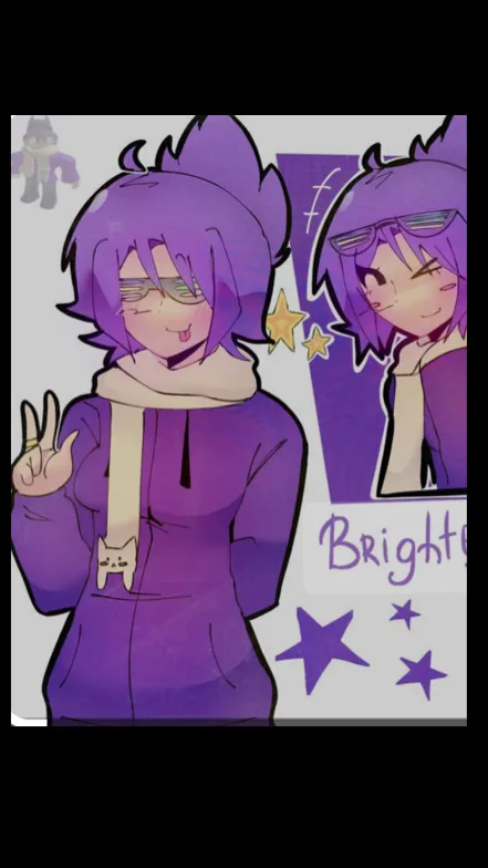 ai character: Brighteyes background