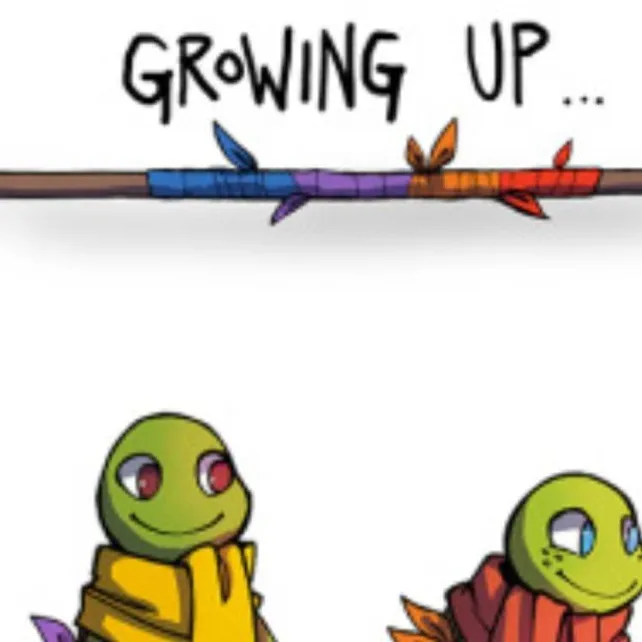 chat with ai character: growing up TMNT