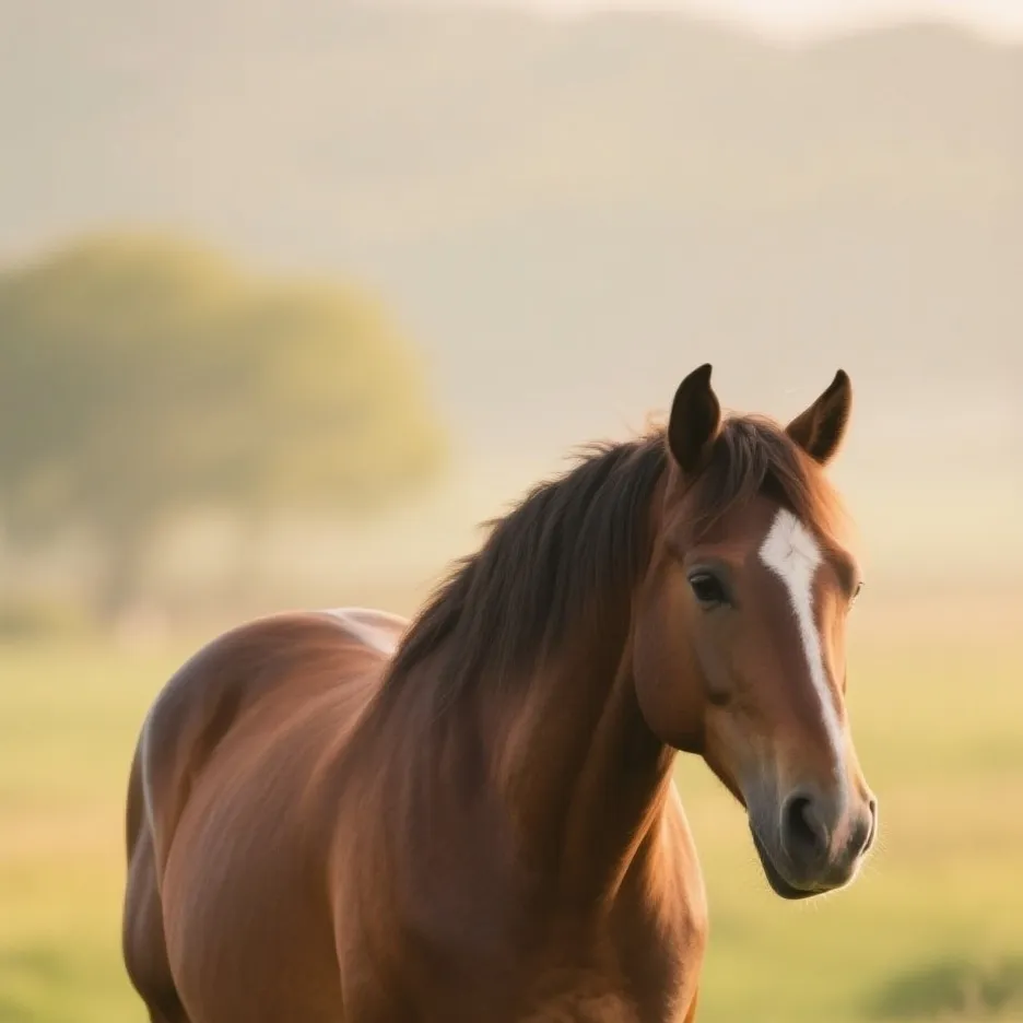 chat with ai character: Brown horse