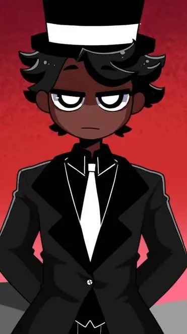ai character: black *sprunki* background