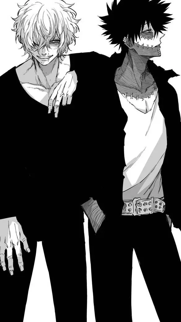 ai character: Shiggy and dabi background