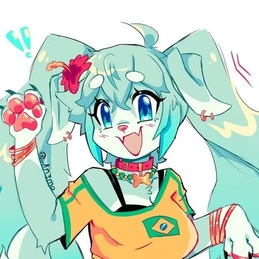 chat with ai character: ⭐️Furry miku⭐️