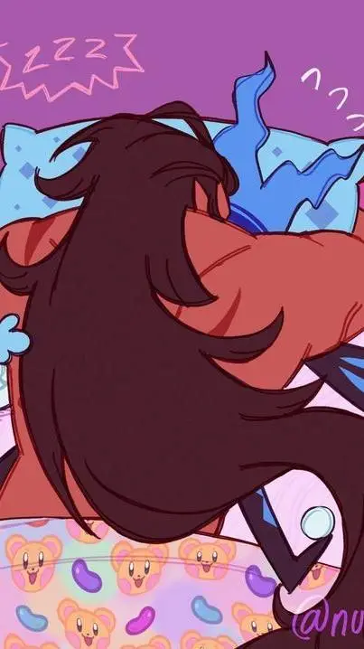 ai character: burning spice background