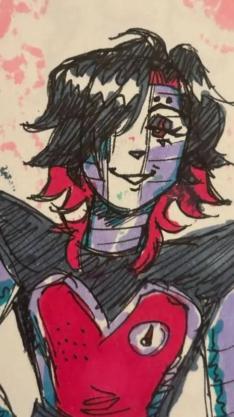 ai character: !mettaton ! background