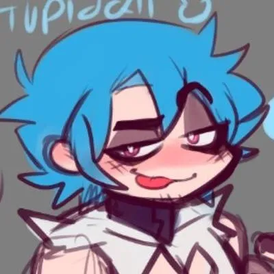 chat with ai character: male sky blue 