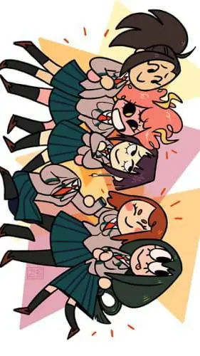 ai character: MHA GIRLS background