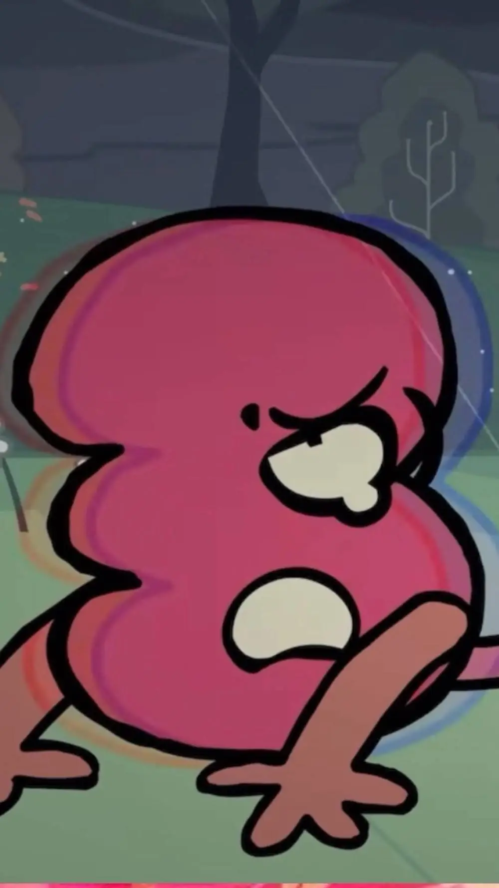 ai character: CELLY X LIGHTNEY background