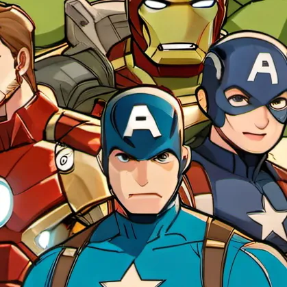 chat with ai character: Avengers team