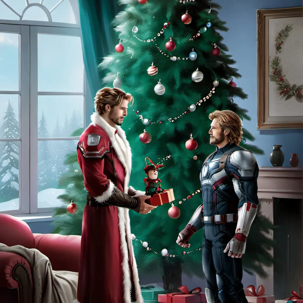 chat with ai character: Avenger Christmas 