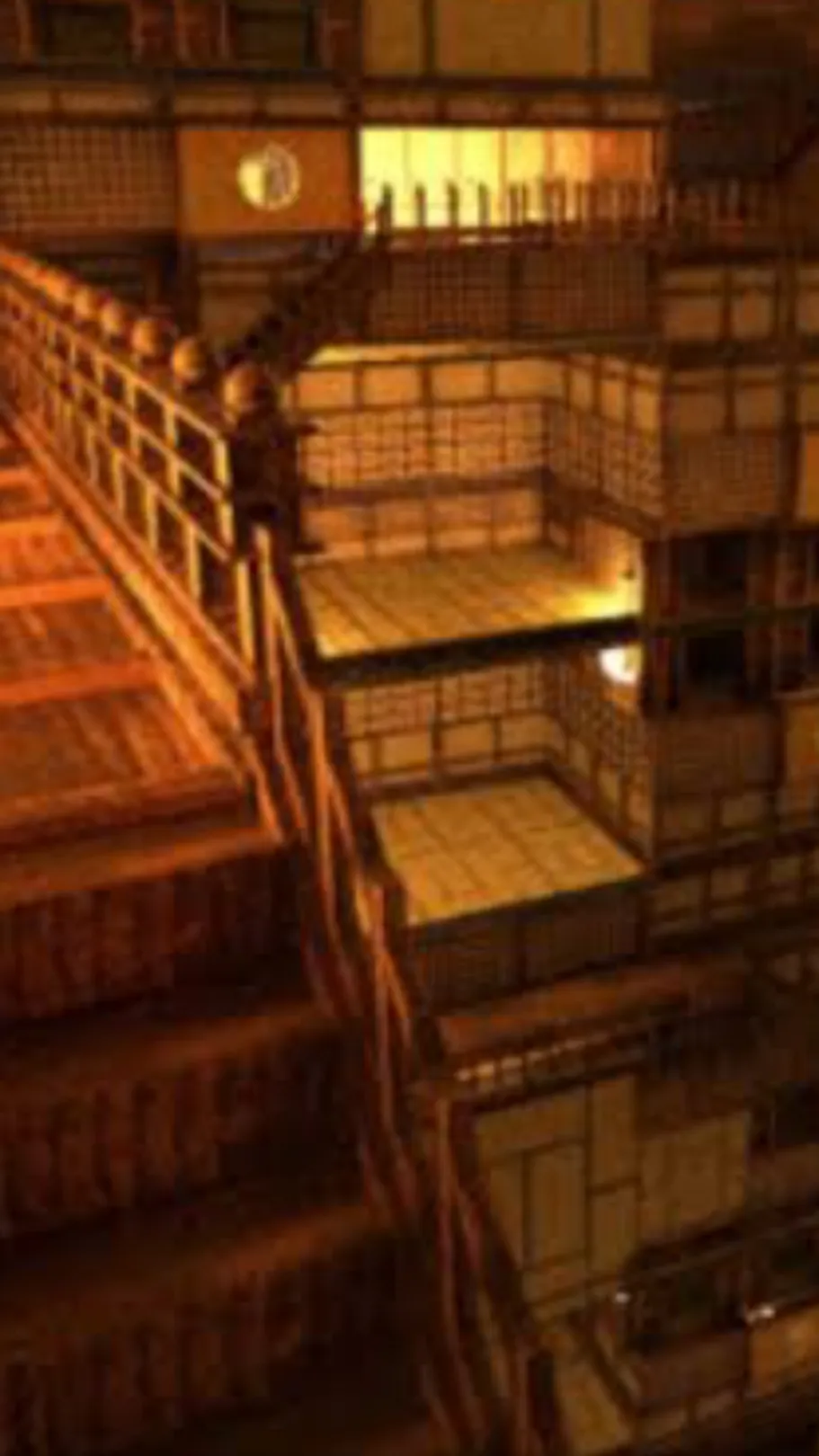 ai character: Infinity Castle background
