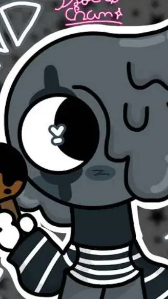 ai character: Blot ^^ background