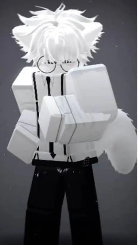 ai character: Roblox cat boy background