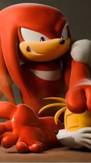 ai character: knuckles background